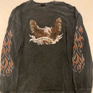 Long sleeve vintage tee